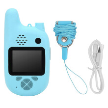 Kids Wireless Walkie Talkie Camera 720P Mini Digital Video Camcorder Toy Gift MP3 Player