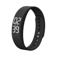 Montre réveil vibrante pour personnes malentendantes et sourdes, rappel médical, résistante aux chocs