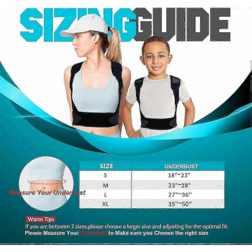 Support de posture pour le haut du dos pour enfants et adolescents, conception confortable et renforcée 2
