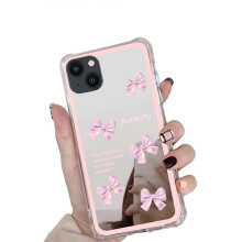 Coque légère en TPU pour iPhone 13, transparente, avec bord renforcé amortissant les chocs et protection antichute, fini