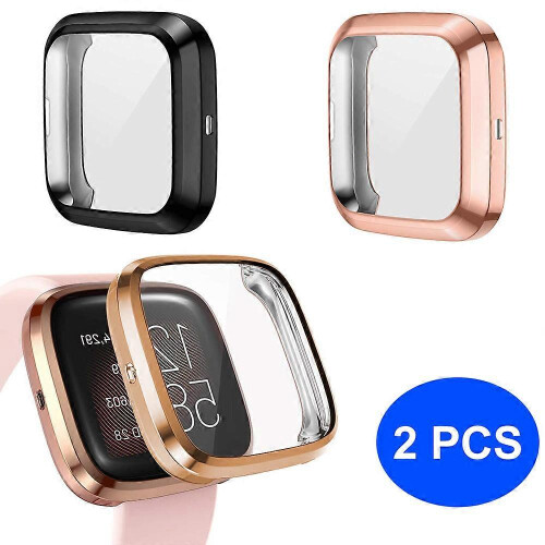 Suitable for Fitbit Versa 2 protective case Versa 2 electroplated TPU all inclusive case anti drop protective cover 1
