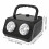 Handheld Multi-Hole Bubble Machine with LEDs Automatic Bubble Machine for Kids 20000+ Bubbles Per Minutes for Wedding Pa 5