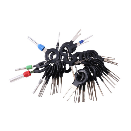 73Pcs Wire Terminal Removal Tool Car Electrical Wiring Crimp Connector Pin Kit 1