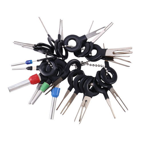 73Pcs Wire Terminal Removal Tool Car Electrical Wiring Crimp Connector Pin Kit 2