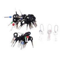 73Pcs Wire Terminal Removal Tool Car Electrical Wiring Crimp Connector Pin Kit