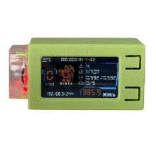 Nerdminer V2 Pro Max with RGB Cool Fan 390KH/S Solo Lottery Miner BTC Miner Nerd Miner Bitcoin Crypto Miner NMMiner