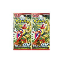 Pokemon Cards Scarlet and Violet, Japanese Scarlet ex - Booster Bundle including 2 Pokemon Booster Packs - TCYM Product