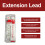 Masterplug 4 Socket Surge Protected Extension Lead 2