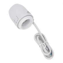 Actuador electrotérmico Buderus 2025 compatible con 230 VCA para calefacción por suelo radiante 230 VCA