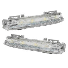 2PCS Front DRL Fog Light Fit Compatible With - W204 W212 C250 C350 E350 A2049069000