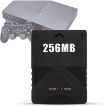 Karta pamięci 256 MB, szybka karta pamięci do gier kompatybilna z PlayStation 2 PS2, czarna (256 MB)
