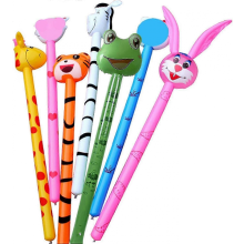 Globos inflables con forma de animales (10 unidades) con sonido para decoración de fiestas infantiles.