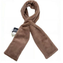Bufanda con bolsillo oculto con cremallera - Tejido de punto acogedor con bolsillo interior seguro, accesorio unisex de invie