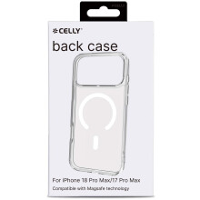 MagSafe-Compatible Clear TPU Case for iPhone 18/17 Pro Max