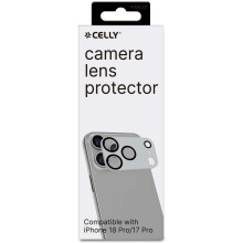 iPhone 18/17 Pro Camera Lens Protector - Silver