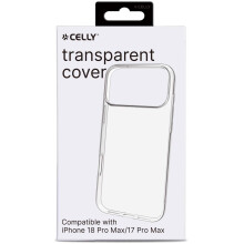 Transparent TPU Cover for iPhone 18/17 Pro Max