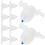 Drippers for Drip Irrigation Anti-Drip Part with Replaceable Sprayer for 40Pcs 1