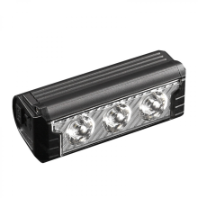 Maximale Sicherheit bei Nachtfahrten mit dem Mountainbike: Ultraheller 2600-Lumen-Scheinwerfer, robustes Aluminiumgehäuse