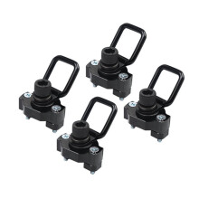 Aluminum D Rings Tie Down Anchors for Cforce Zforce Uforce 1000 950 800 600 625 U10 Pro Accessories, 4PCS