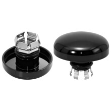 Front Axle Nut Caps Axle Covers for Davidson Touring Street Glide/Road Glide/CVO/FLTRX/FLHX 2024-2025 Accessories