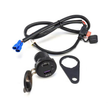 Motorcycle Fast Charger for YZF R9 2024-2026 Motorcycle Charging Socket Adapter USB QC3.0 Converter Kit
