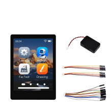Placa de Desarrollo de Pantalla Táctil LCD Capacitiva IPS de 2.8 Pulgadas ESP32-C5, Pantalla 240x320 262K, Wi-Fi de Doble Banda BT5 Sin Batería