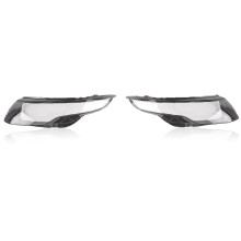 2PCS Car Front Headlight Lamp Lens Shell Cover Replacement for Evoque 2012-2015, Left & Right