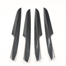 4Pcs/Lot Car Interior Door Armrest Trim Covers Carbon Fiber Pattern for XT5 XT6 2016-2025