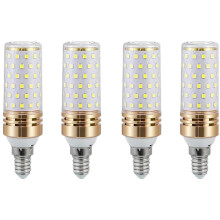 E14 LED-cornlamp, koel wit 6500K, 220V, 9W equivalent aan een 90W halogeenlamp, 900lm, flikkervrij, niet dimbaar, verpakking
