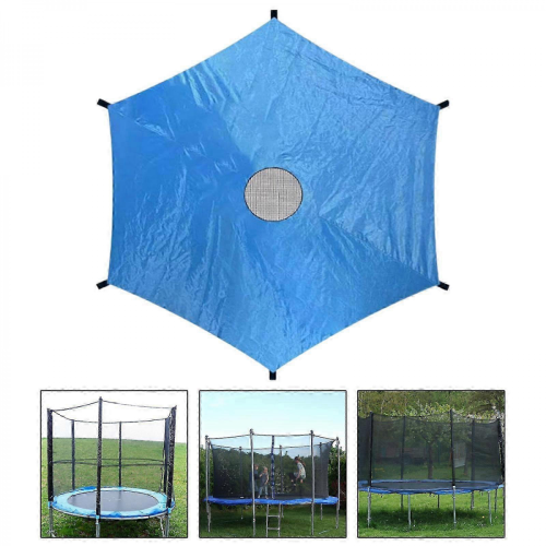 Cubierta de sombra resistente a los rayos UV para cama elástica con tejido resistente. 1