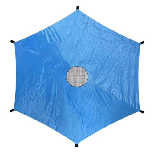 Cubierta de sombra resistente a los rayos UV para cama elástica con tejido resistente. 2