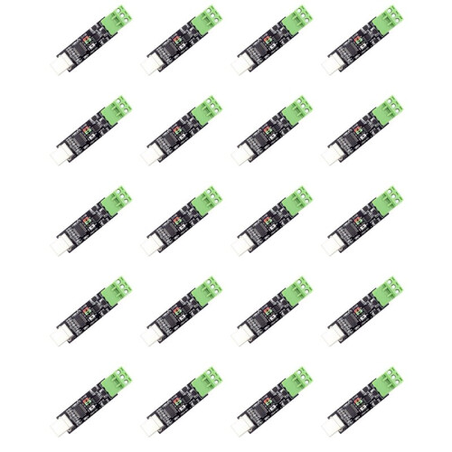 20X Conversor USB para TTL/RS485 com Chip FT232 e Módulo USB para 485 de Dupla Função 1