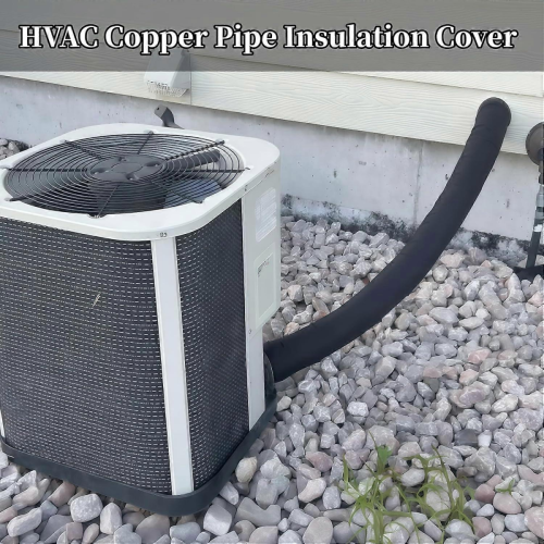 Κάλυμμα μόνωσης σωλήνων HVAC 600D Oxford AC με ιμάντες, παντός καιρού, εξοικονό 2