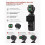 Lens Filter Kit for  Pocket 4 Pro CPL+VND+Black Mist 1/4 Lens Filter Quick-Install Snap- Mounting 9