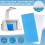 12Pcs Airbrush Hobby Airbrush Spray Booth Filter Polyester Booth Replace Filter Fit for Master 4