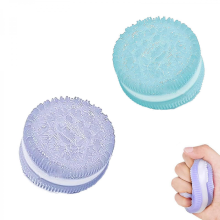 Pack of 2 Fufu Squishy, Ultra Soft Squeeze Toy for Adults and Children (Blue Purple)