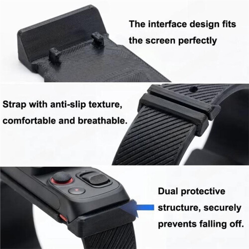 Wrist Strap for   Ultra Screen Controller Camera Monitoring Mount Quick-Release Buckle Fixing Base 2