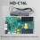 HD-C16L Asynchronous Control System with 12xHUB75E Interfaces LED Multimedia Playback Card for Full Color LED Display 3