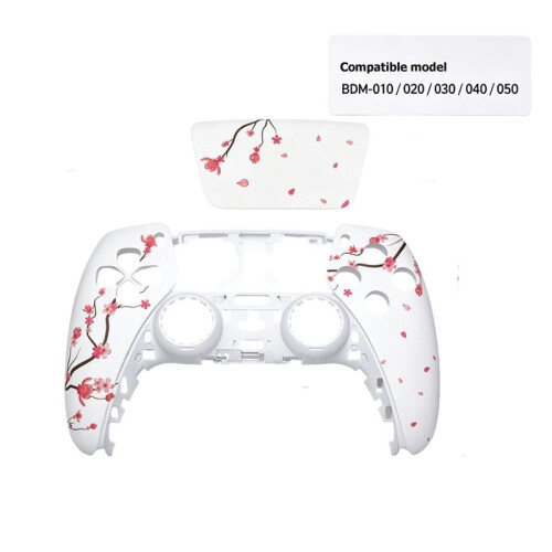 Replacement Shell for PS5 Game Controller Shell DIY Housing Faceplate BDM-010/020/030/040/050 Front Case 1