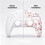 Replacement Shell for PS5 Game Controller Shell DIY Housing Faceplate BDM-010/020/030/040/050 Front Case 4