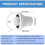 4 Pack PIR Motion Sensor Light ,AC 110-240V Adjustable LUX Light Sensitivity &  Delay, for LED Strip Lights 7