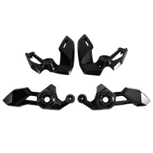 Motorcycle Engine Front Side Trim Frame Body Cover Panel Shell Fairing for Z900 Z-900 Z900 SE 25- Glossy Black