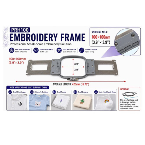 Embroidery Hoop Compatible for Babylock and for  Models, Durable Plastic Construction
