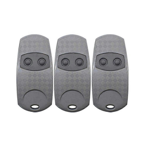 （grey）3PCS Garage Door Opener TOP 432EE 433.92MHz Copy Remote Control Gate Controller Opener