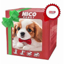 Nico Robot Dog, il mio cucciolo robot realistico, un peluche interattivo che si comporta come un vero cucciolo.