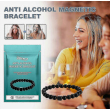 Magnetische armband tegen alcoholgebruik, effectief in het verminderen van alcoholconsumptie, magnetische therapiearmband voor het verl