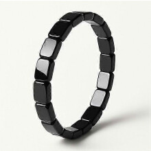 Pulsera de hematita Hemys para hombre - Pulseras de hematita de moda para hombre para uso diario