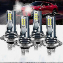 4x H7 LED-Scheinwerferlampen-Set, Fern- und Abblendlicht, 220 W, 60000 lm, superhell, 6000 K Weiß