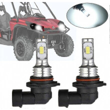 Stück LED-Scheinwerferlampen für Can-Am Renegade 1000, 500, 800, 800R, Super Commander Max 1000, Maverick Max, Outlander – HB3 Weißlich