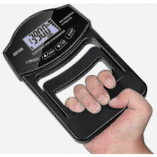 Tástálaí Neart Greim Dinimiméadar Láimhe Digiteach 396lbs/180kg le Scáileán LCD USB le haghaidh Tástála Aclaíochta